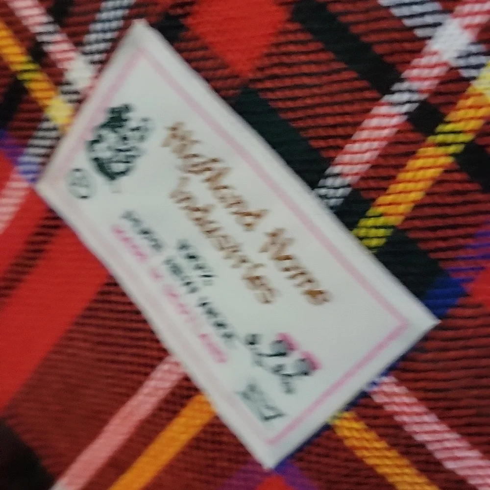 Highland Home Industries tartan scarf